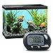 MarsAqua Digital Thermometer, LCD Display Fahrenheit (℉) and (°C) for Fish Tank Thermometer Terrarium Temperature Meters Gauge Water Meter