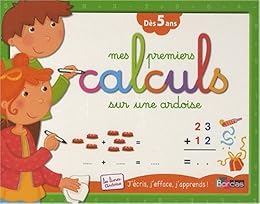 Mes premiers calculs sur une ardoise