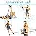 Vive Resistance Bands with Handles (11 Pcs) - Tube Rehab Band Set - Shoulder Pulley Door Anchor - 2 to 70 LBs Tension - Home Workout Elastic Fitness Equipment - Men, Women Training Therapy