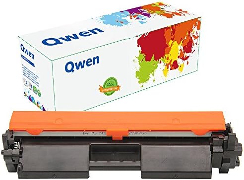 Qwen Compatible HP 17A CF217A Black Toner Cartridge 1 Pack for HP LaserJet Pro MFP M130nw,MFP M130fn,MFP M130fw,Pro M102W,M102,M102a,MFP M130a,MFP M130,printer