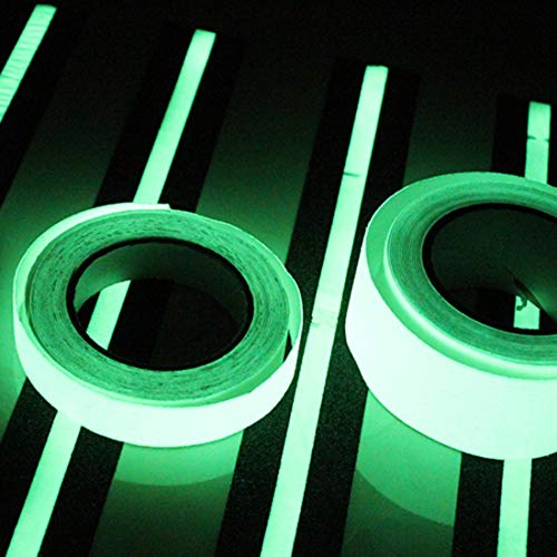 10M Luminous Tape Self-Adhesive Glow in Dark Safety Stage Home Decorations Night Vision Safety Security Home Decoration Tapes - Thumbnail 2