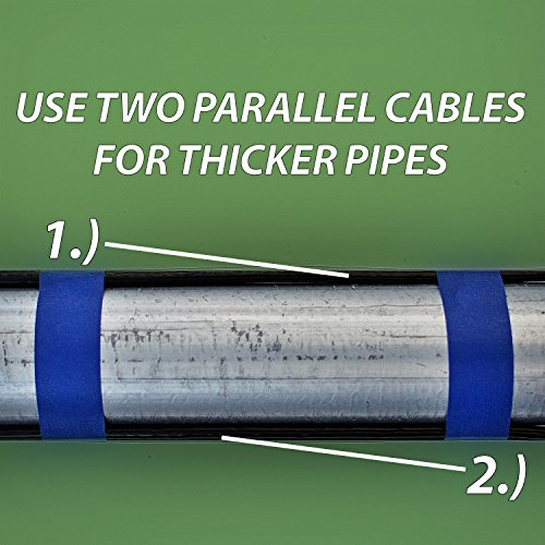 GardenHOME Pipe and Valve Heating Cable (9Feet) Heat Tape Cables - Thumbnail 5