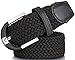 Marino Stretch Belts for Men - Golf Woven Stretch Belt - Gift Box - Black, X-Large (44-48
