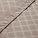 Bedsure Duvet Cover Set with Zipper Closure-Camel Diamond Pattern, Full/Queen (86