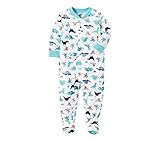 Carter's Boys' 12 Months-5T Multi Dinosaur One Piece Cotton Pajamas 3T