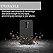 LG Treasure LTE Case, Luxca Designed Armor [Shock Absorption] Drop Protection Hybrid Dual Layer Defender Cover for LG Treasure LTE (Onyx Black)