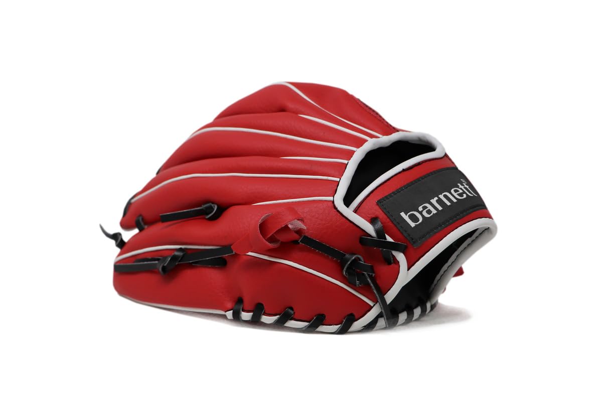 JL-115 REG baseball glove, outfiled, polyurethane, size 11.5" (Red)