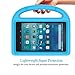 CZPU All New Fire 7 2017 Case, Kids Friendly Light Weight Cover Super Protective Case for All-New Fire 7 Tablet with Alexa(7th Generation - 2017 release) Blue
