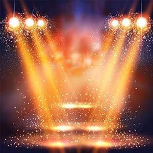 Amazon.com : Leyiyi 8x8ft Luxury Stage Spotlight Backdrop