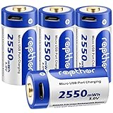 rapthor Arlo Camera Batteries 850mAh Compatible