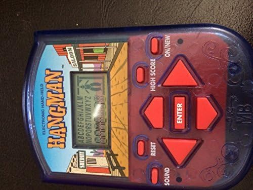 hangman electronic handheld game