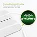 AUVON TENS Unit Pads 2X4 24-Pack, 2nd Gen Latex-Free Rectangular Replacement Pads Electrode Patches with Upgraded Self-Stick Performance for Electrotherapy