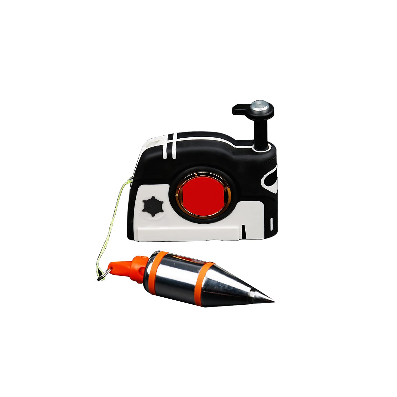 Candeon Plumb Bob Setter, Magnetic Plumb-Rite with 4.5m Auto Recoiling Cord Quick-Stabilizing Bob