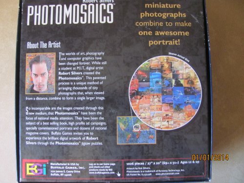 BUFFALO GAMES - ELVIS - ROBERT SILVERS - PHOTOMOSAICS by Photomosaics