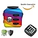 KCHKUI Fidget Cube by Fidget Toy Relieves Stress and Anxiety Attention Desk Toy for Children Adults Kids (rainbow)