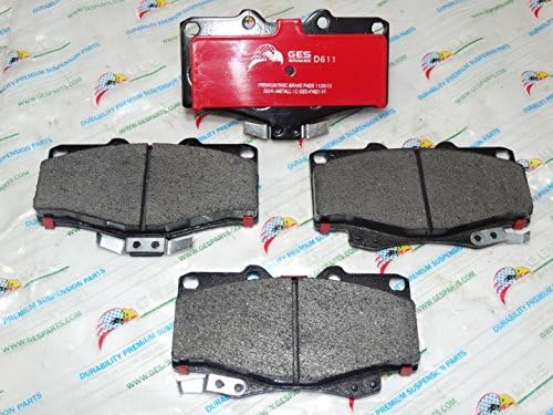Toyota 4Runner T100 NEW Premium Quality Semi-Metallic Front Brake Pad Set D611
