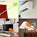 Aneco 6 Pack Microfiber Bendable Extendable Dusters Brush Washable Dusting Brush with Telescoping Pole for Home Office Car, 3 Bendable and 3 Straight