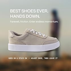 Kizik Kids, Prague Bone Shoes, Hands Free Slip on