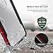 Zizo Shock Series Compatible with iPhone 8 Plus case Military Grade Drop Tested with Tempered Glass Screen Protector iPhone 7 Plus case RED