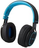 BlueAnt - Pump Zone Over Ear HD Wireless Headphones, 30+ hour battery, Mega Bass and Enhanced Sound Purity (Blue)