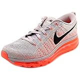 Nike Flyknit Max Women Round Toe Canvas Gray Running Shoe