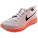 Nike Flyknit Max Women Round Toe Canvas Gray Running Shoe