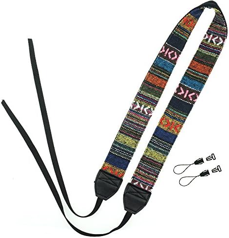 Blummy Camera Shoulder Strap Neck Belt for Fuji Instant Mini Camera, Polaroid Camera, Digital Camera, Nikon Camera, Cannon Camera, Samsung Camera (Color 4)