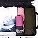 Relefree Premium Microfiber Towel for Travel, Sports & Outdoors FREE Hand/Face Towel & Mesh BAG, Antibacterial Quick-dry (Pink)
