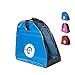ISAYIRA Yueku Ice Skate Bag, Premium Bag to Carry Ice Skates, Roller Skates, Inline Skates for Kids and Adults (Blue)