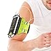 VUP Running Armband for iPhone Xs Max/XS/XR/X/6S/7/8 Plus, Galaxy S10/S9 Plus/S8/ Note 9/8/J7, LG G6/V30, Google Pixel 3/2 XL, 180 Rotatable Cell Phone Holder Arm Band for Gym Workout (Green)