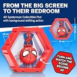 WOW! PODS 4D Spider-Man Connectable 3D Lenticular Wall Shelf Display view 3