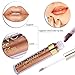 DE'LANCI 8 Colors Lip Gloss Makeup Set Waterproof Ultra Metallic Matte Lip Colors Kit Long Lasting Not Fade Sexy Beauty Lip Glosses with Gift Box