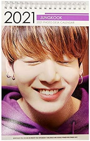 Amazon Co Jp 防弾少年団 Bts バンタンソニョンダン Jung Kook ジョングク 21 22年 2年分卓上カレンダー 文房具 オフィス用品