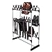 StorageManiac Space-Saving Standing Shoe Rack for 24 Pairs of Shoes and 3 Pairs of Boots