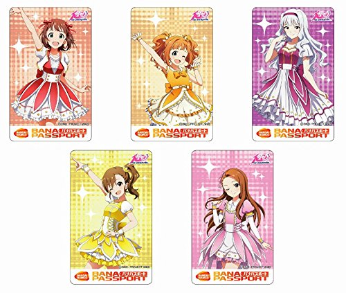 Amazon アイドルマスター 10周年記念 バナパスポート 第1弾 全5種