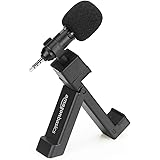 Amazon Basics Microphone for Smartphones with Clip - Black