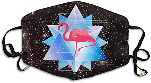 FreeFridayMask Cool Flamingo Unisex Print Durable 100% Polyester respirator Isolation Face Masks For Dust