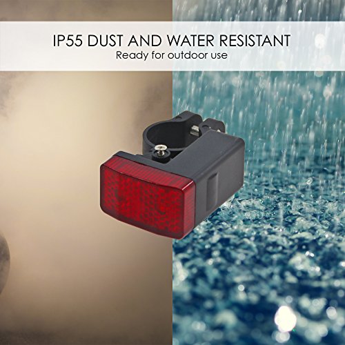 LykusSource Dynamo-Powered Bike Tail Light with Capacitor, Battery-Free, No Need to Recharge, Auto On/Off, Keep Flashing at Stop, Upgraded Installation (2nd Generation) - Thumbnail 4