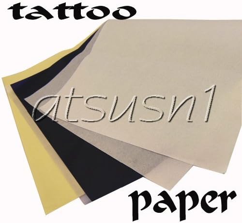 50 Pack Tattoo Stencil Transfer Paper 8½" X 11", Model TP-50, $15.99