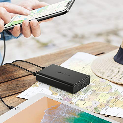 image for Portable Charger RAVPower 10000mAh Power Bank, Ultra-Compact Battery P