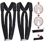 Moving Straps, 14 Feet 2-Person Move Straps, Easily Move, Lift, Carry, and Secure Furniture, Appliances, Heavy Objects Without Back Pain for Movers