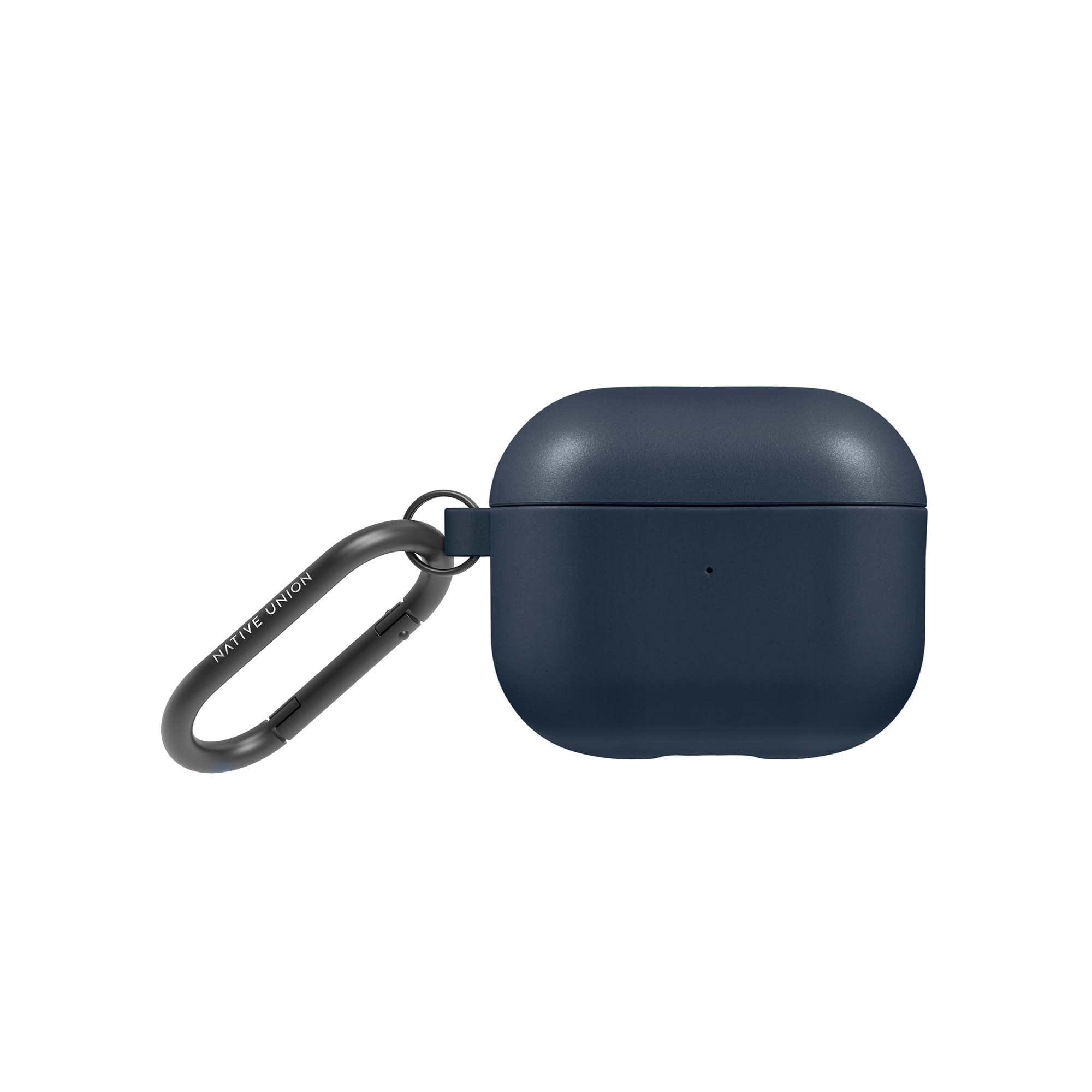 Native Union Roam Case for AirPods (3rd Gen) – Smooth Minimalist Case with Clip - Compatible with AirPods (Indigo)
