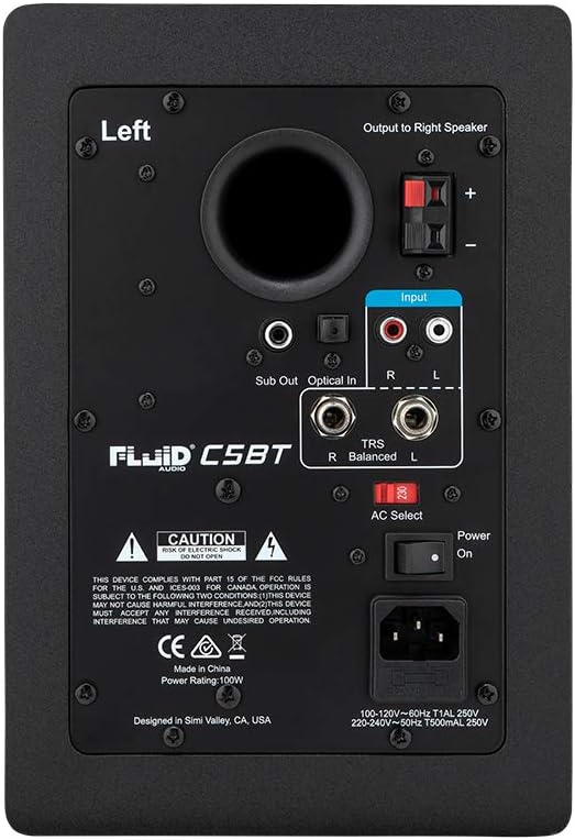 fluid audio c5 black