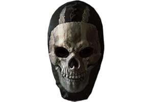 WANDAMAGA Ghost Mask Skull Full Face Mask for War Game Outdoor Sport