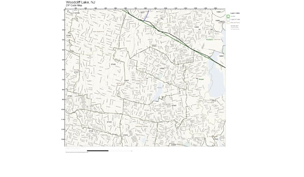 Woodcliff Lake Nj Map Zip Code Wall Map Of Woodcliff Lake, Nj Zip Code Map Not Laminated:  Amazon.com: Office Products