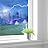 wall26 Window Film for Privacy Flashing Lightening Large Decorative Glass Sticker for Office Home Meeting Room Bathroom Self Adhesive Anti UV Removable Flims - 40x36 inches