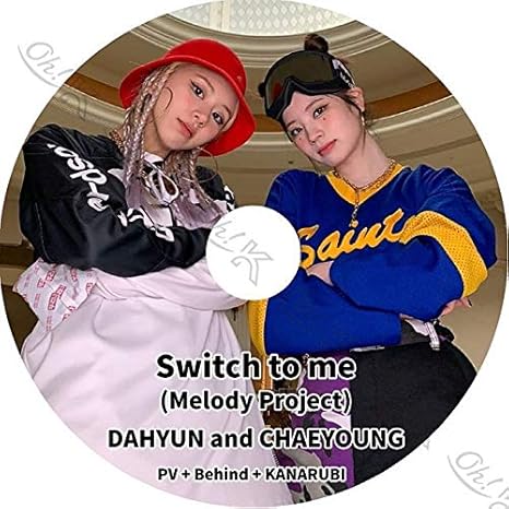 Amazon K Pop Dvd Twice Switch To Me Melody Project Twice トゥワイス Dahyun ダヒョン Chaeyoung チェヨン Twice Kpop Dvd おもちゃ おもちゃ