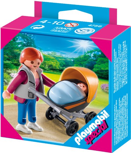 PLAYMOBIL 4756 - Mama mit Kinderwagen