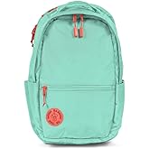 Baboon to the Moon City Backpack – Water-Repellent 16" Laptop-Friendly Backpack, Work, Travel, Gym Bag for Men & Women (Aqua Drift)