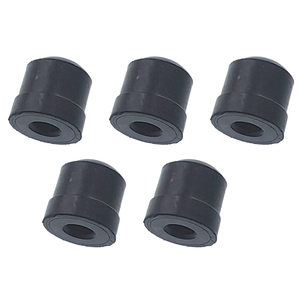 JOINPAYA Trombone Slide Rubber End Caps 5Pcs Soft Silicone Bumpers Non-Slip Rubber Feet Trombone Accessories for Noise Reduction and Easy Maintenance